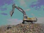 Retro EC 450 para grandes excavaciones